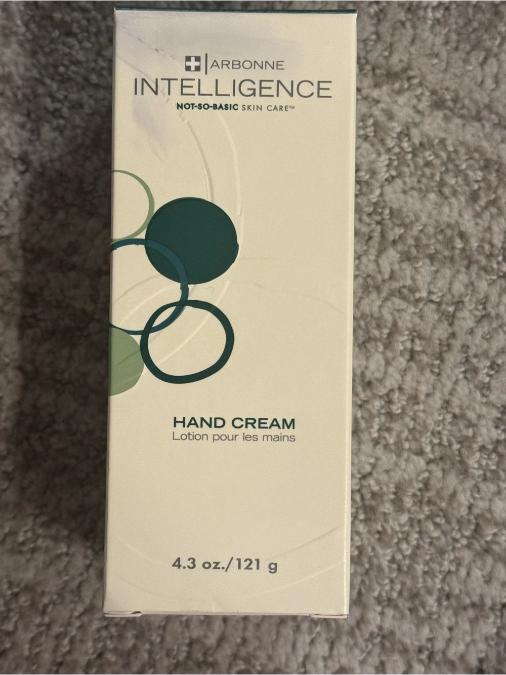 NEW Arbonne Intelligence Hand Cream 4.3 oz skincare lotion boxed